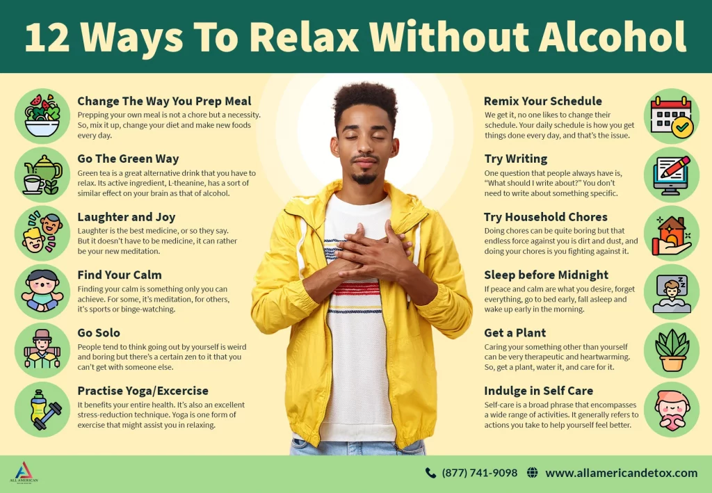 12 Ways To Relax Without Alcohol 